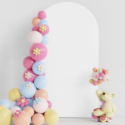 婚礼拱门布套装饰Wedding arch backdrop弹力派对摄影布拱门盖