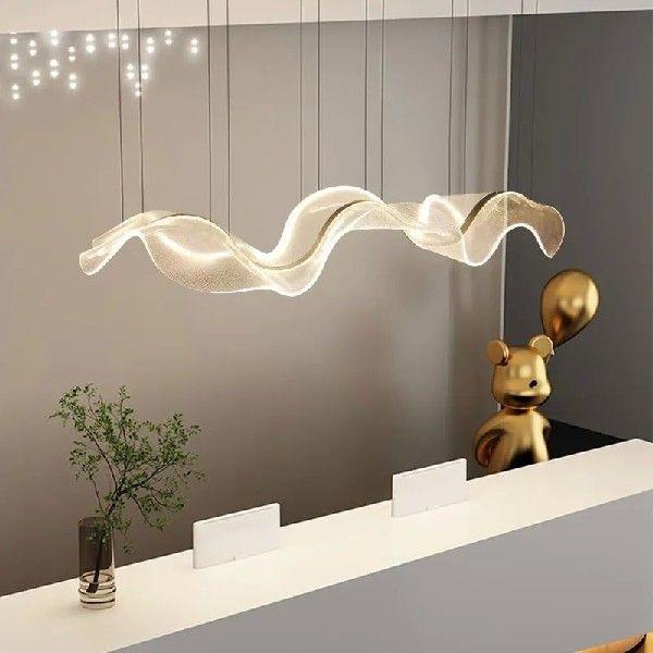 Large Led Acrylic Pendant Light Lamp For Dining Room