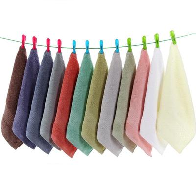 Cotton washcloth face towel handkerchief纯棉毛巾洗脸巾小方巾