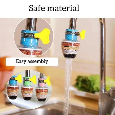 Water Filter Purifier Kitchen Tap Filter Water 6 Layers Ston