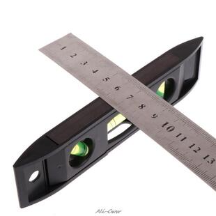1Pc 15cm Spirit Level 3 Bubble Level Torpedo Magnetic Gradie