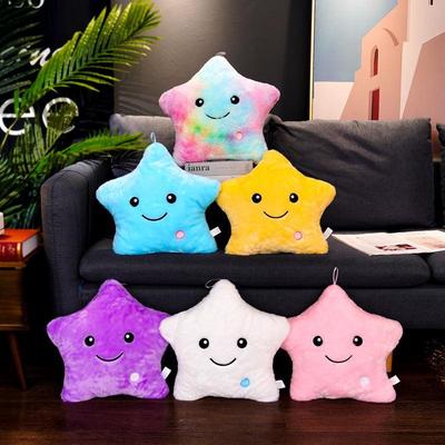 stuff  Star Plush Autism Sensory Light Up Toys 发光星星抱枕