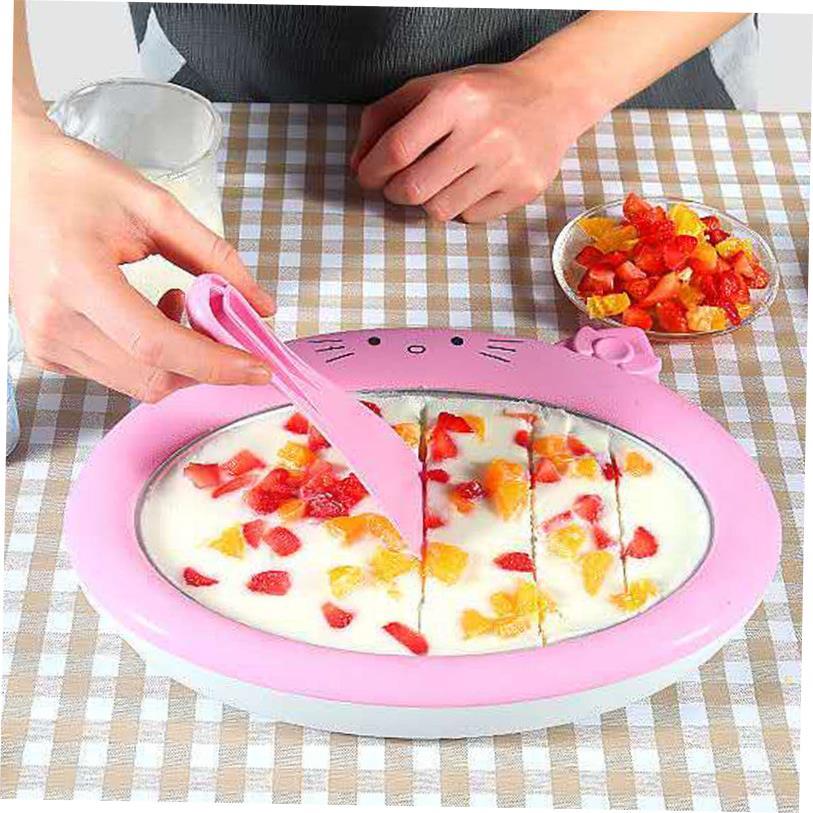 Ice Cream Maker Cartoon Fried Ice Stir Fried Yogurt Machine
