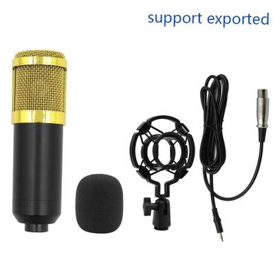 Bm800 condenser microphone + V8 sound card computer recordin