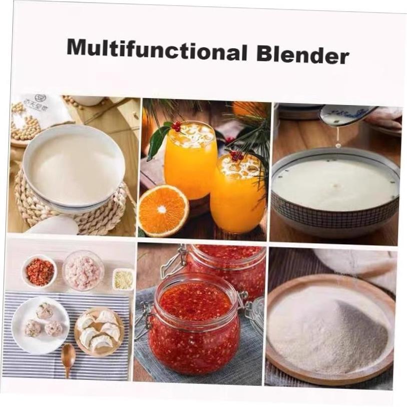 2L Electric Food Blender Professional Processor 15-Speed