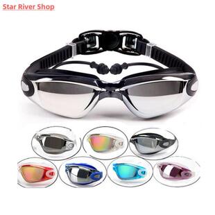Optical Swimming Goggles Men Women Myopia Pool Earplug Profe
