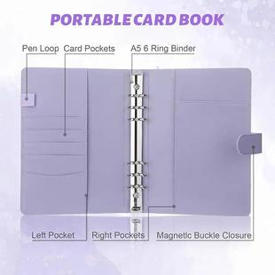 25pcs Page(4 Grids) Photo Card A5-Binder Kpop Photo Albums I