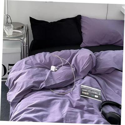4 pcs bed sheets set beddings cotton flat sheet pillowcases