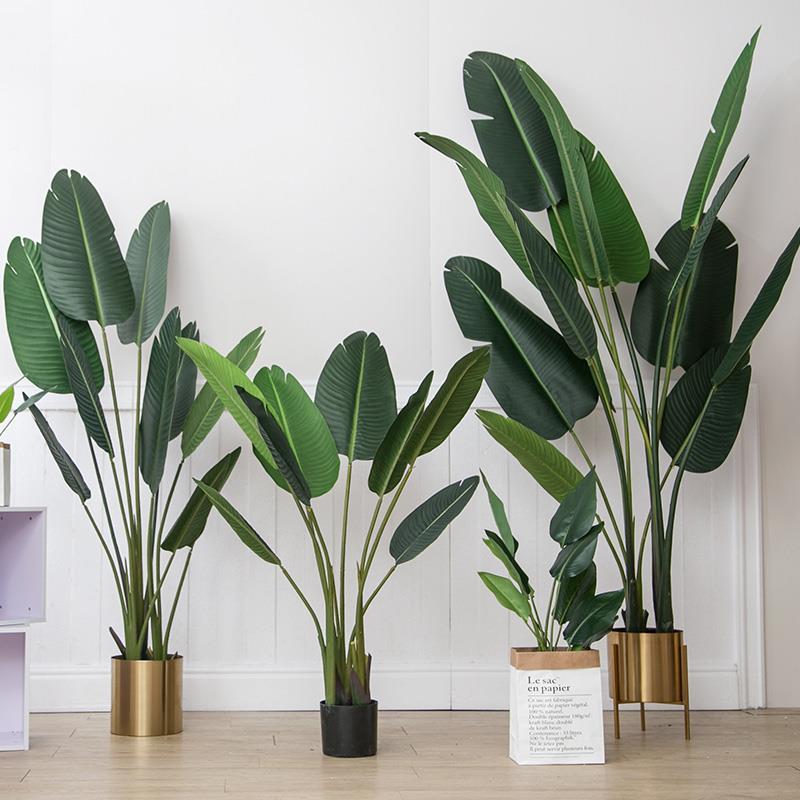 nordic large indoor fake flower pot plant living room