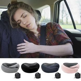 Travel Neck Pillow Memory Foam U-shaped Pillow Snail Style T