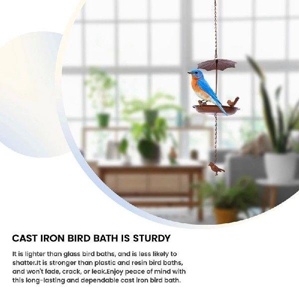 Hanging Bird Bath Hanging Bird Feeder Metal Bird Baths For