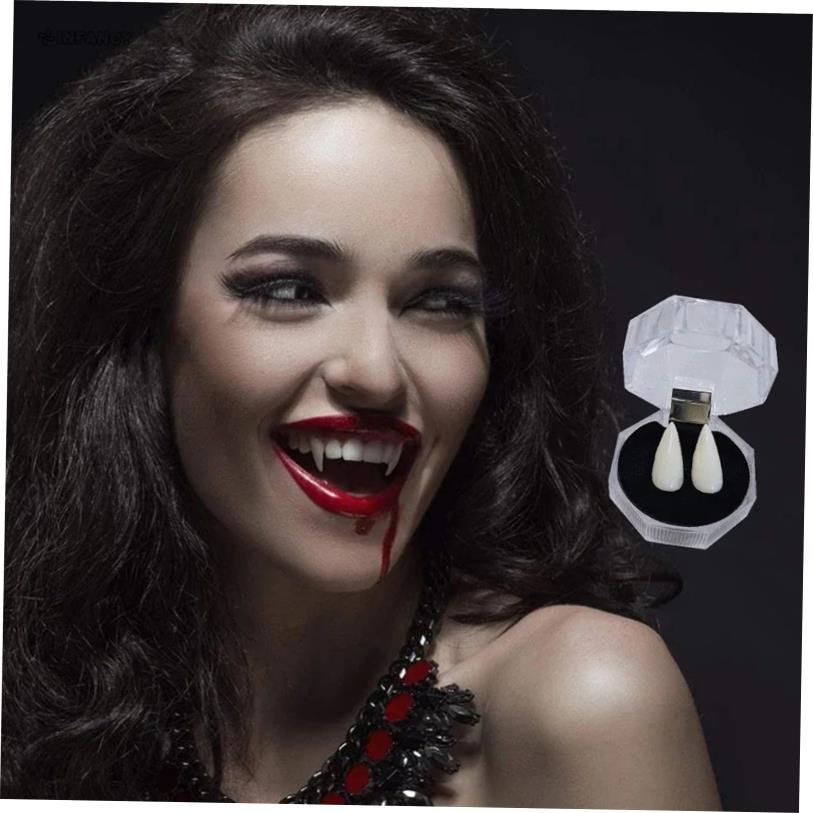 1 Pair Vampire Teeth Fangs Halloween Party Masquerade Vampir