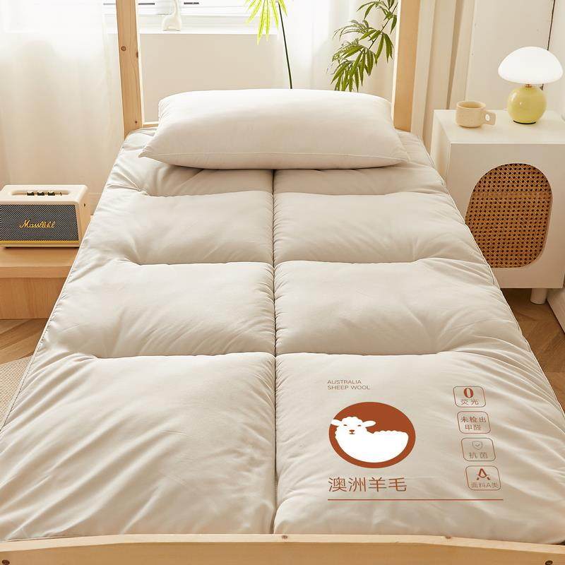 twin mattress pad soft mattress topper for college dorm bed