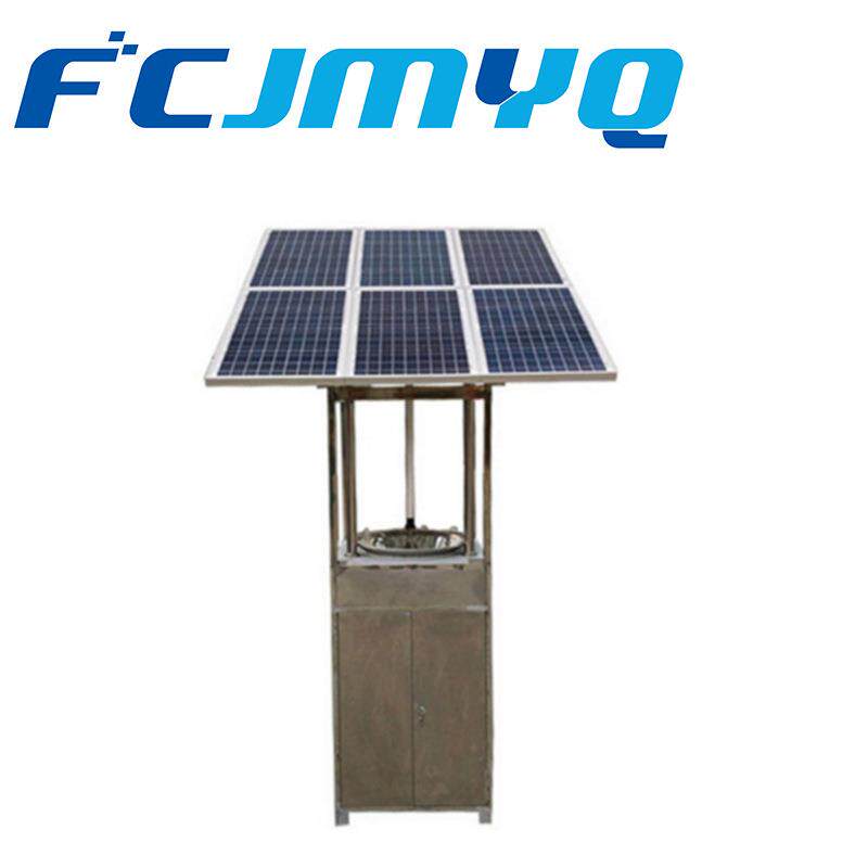 OK-CQ6太阳能虫情测报灯远红外处理虫体接虫器自动转技术指导