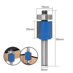 8柄大修边刀木工铣刀进口修边机铣刀外面出口