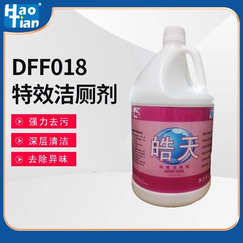 皓天特效洁厕剂DFF018去污酒店马桶厕所清洁剂清香型除垢臭洁厕液