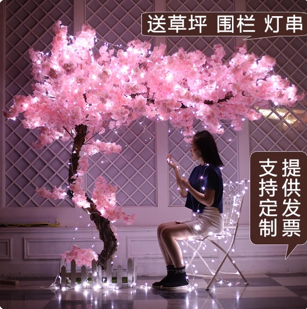 仿真树樱花树桃花树许愿树假树