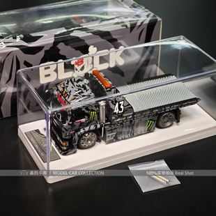 StreetWeapon SW 1:64 KamaZ 改装拖车 魔爪 合金仿真汽车模型