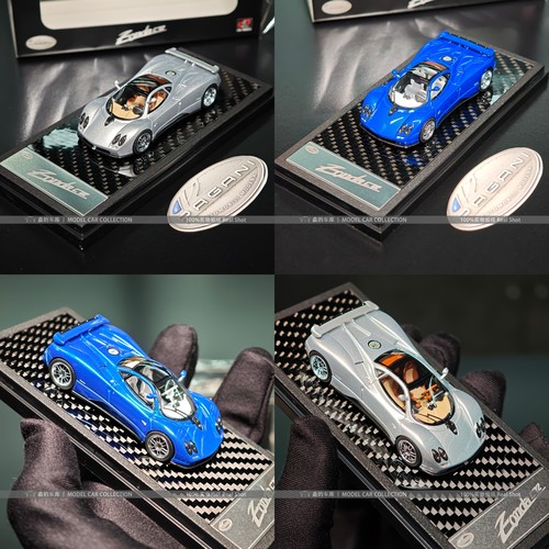 LCD 1:64 帕加尼 Zonda C12 正版授权合金汽车模型收藏摆件礼物