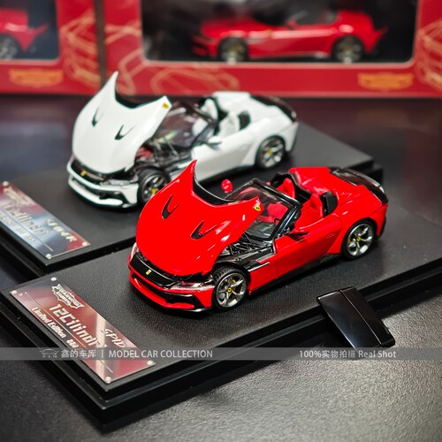 Phantom Knight PK 1:64 法拉利12C Cilindri 合金汽车模型