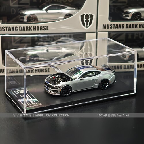 DCM X FUNBOU 1:64 福特野马 Mustang Dark Horse S650 合金车模