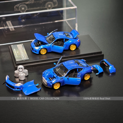 Radiant Artisan Model 1:64 斯巴鲁BRZ ZC6 合金全开汽车模型