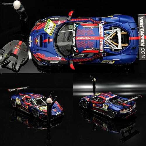MechSpeed 1:64 法拉利296GT3 红牛31号 限量版树脂汽车模型