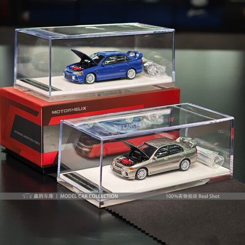 MH MOTORHELIX 1:64 三菱EVO4 官方正版授权合金汽车模型