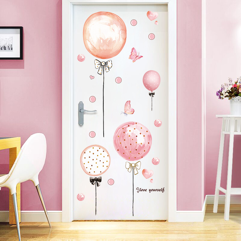 粉色少女心卧室床头女孩房间装饰