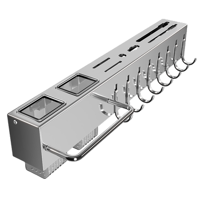 【同款低价】不锈钢筷子筒刀架