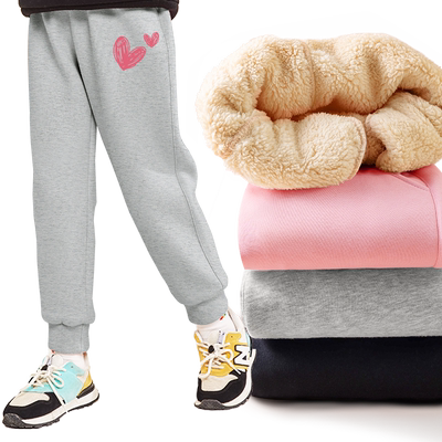 真维斯儿童加绒加厚长裤