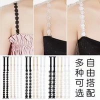 Corset dây đeo vai mẫu đồ lót dây đeo mùa hè gợi cảm trở lại dây đeo chéo bra dây đeo đồ lót với phụ kiện ren hoa - Vai tráng dây áo lót hở lưng gợi cảm