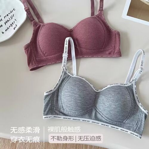 少女内衣聚拢提拉小胸无钢圈薄款