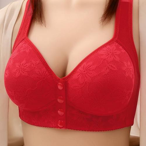 本命年大红色前扣式妈妈