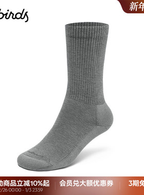 Allbirds Anytime Crew Sock春季舒适休闲男款女款中筒袜