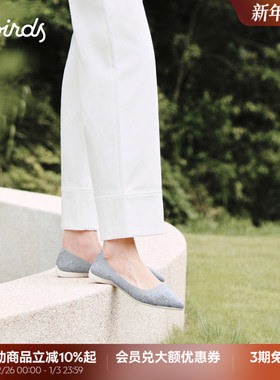 Allbirds芭蕾鞋Dancer羊毛女鞋单鞋女士通勤浅口休闲平底鞋一脚蹬