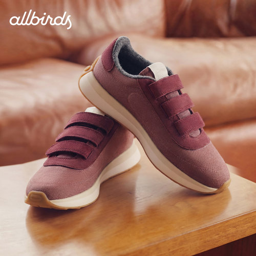 Allbirds休闲鞋Womens Varsity Velcro免系带复古增高防滑女鞋