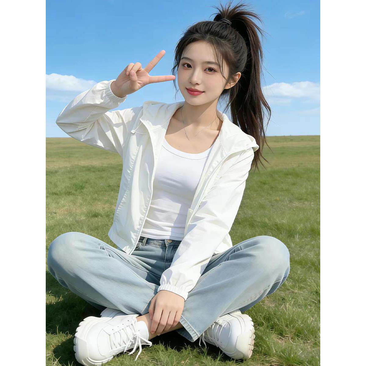 蕉下蛋卷防晒衣女款2026年新款夏季防紫外线透气轻薄小个子短款防