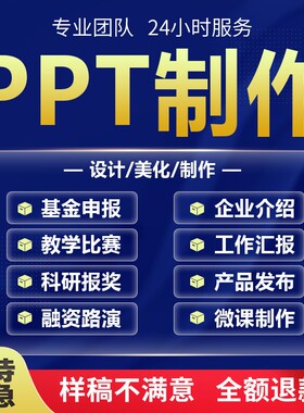PPT代做参赛获奖微课制作与设计汇报总结说课课件设计述职