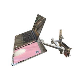 上铺定制笔记本电脑托支架床边头上宿舍懒机械节臂键盘鼠标设备