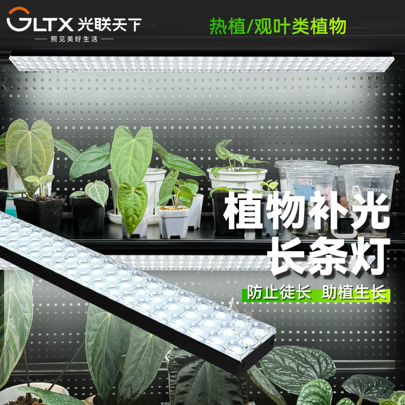 光联天下热植观叶类植物生长灯长条排灯全光谱仿太阳光植物补光灯