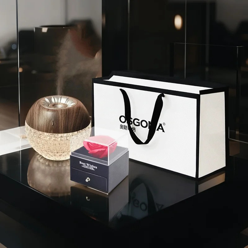 奥斯哥纳新年乔迁生日礼物复古LED书房装饰灯古典加湿器台灯