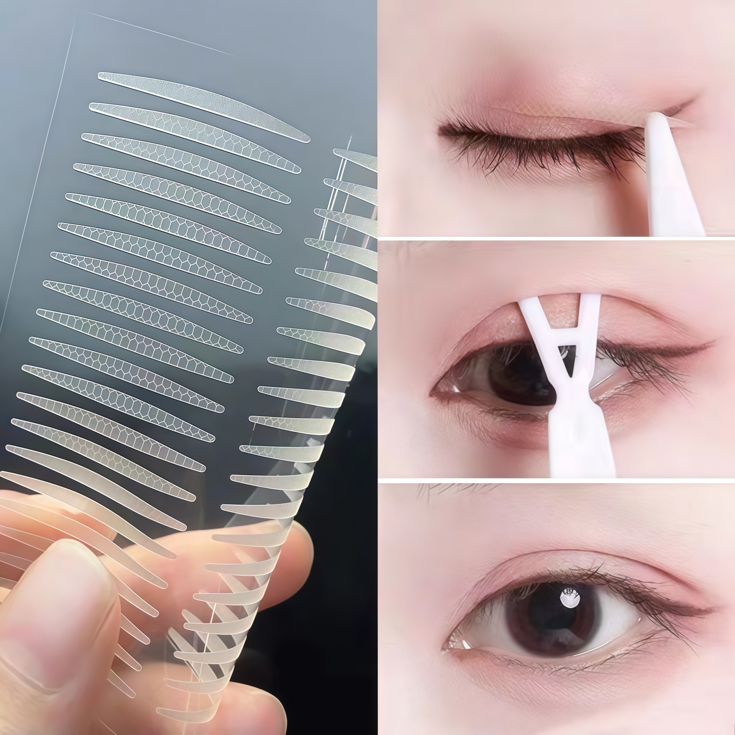 双眼皮贴正品哑光蕾丝隐形自然