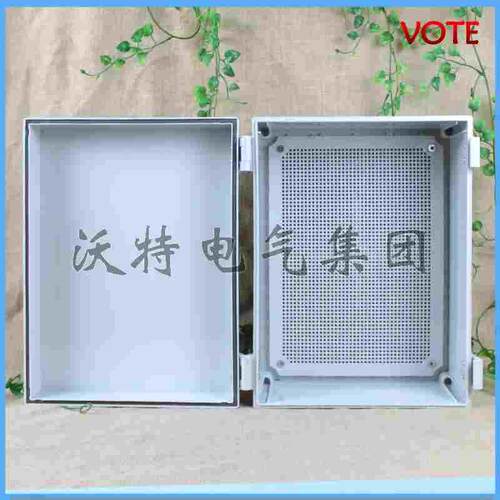 600-400-220沃特电气塑料配电箱带安装板防水密封箱ABS全新进口料