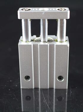 微型带导杆三轴三杆气缸MGJ6-5-F8BL 6-10-F8NL/6-15-F8B 6-4/6-8