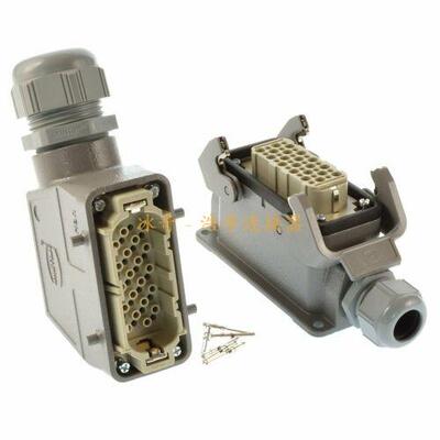 HARTING重载连接器 09210403001 HD-040 40芯表面装 哈丁40针插头