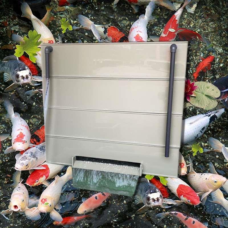 锦鲤鱼池滴流盒鱼缸过滤器金鱼兰寿过滤槽滴滤盒外置上过滤pp塑料