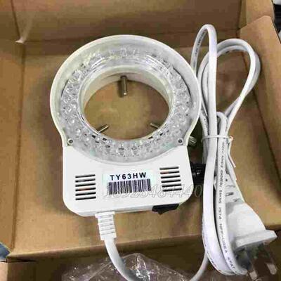 特价2015新款可调调光源显微镜灯 TY63HW环形LED灯显微镜环形光源