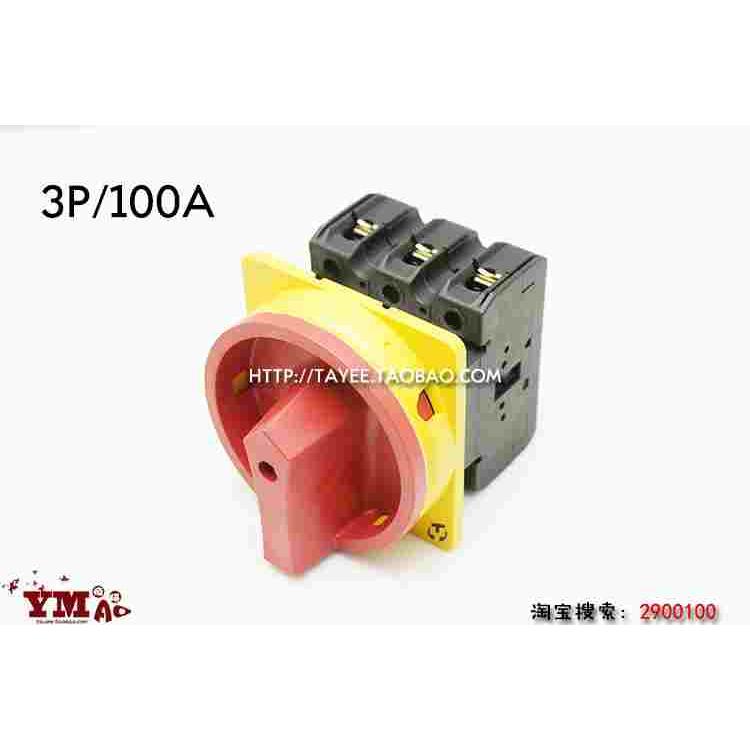 上海天逸tayee三相100A电源开关LW42B100-1016/L安全通断开关3P