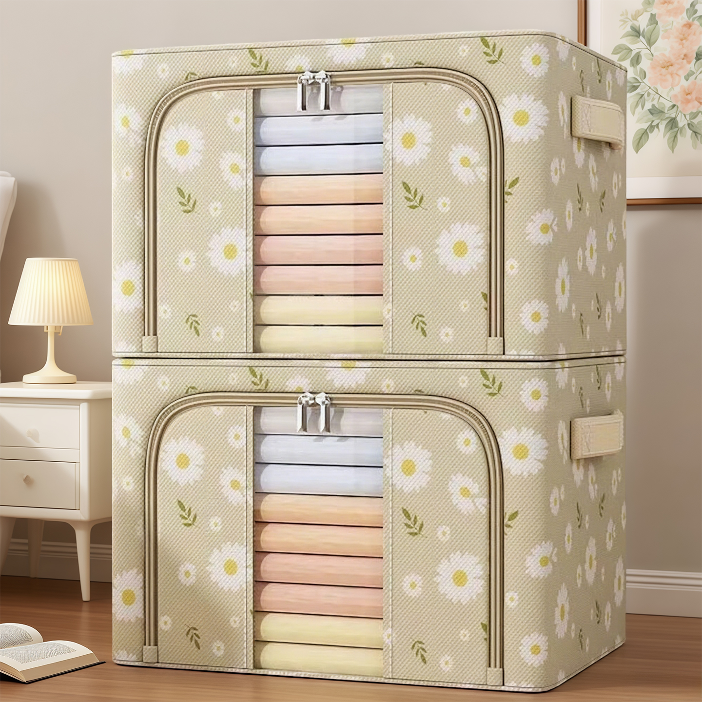 衣服收纳箱整理箱家用大容量